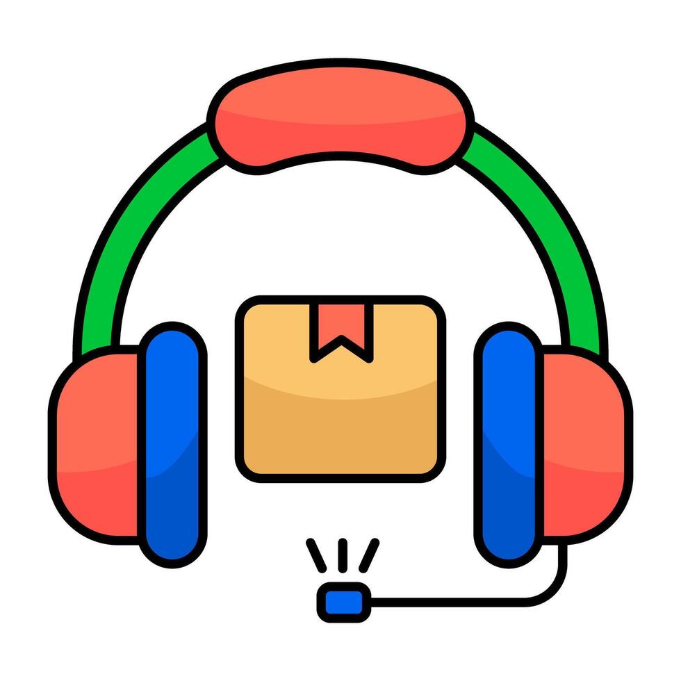 Modifiable icon of customer services graphics vector