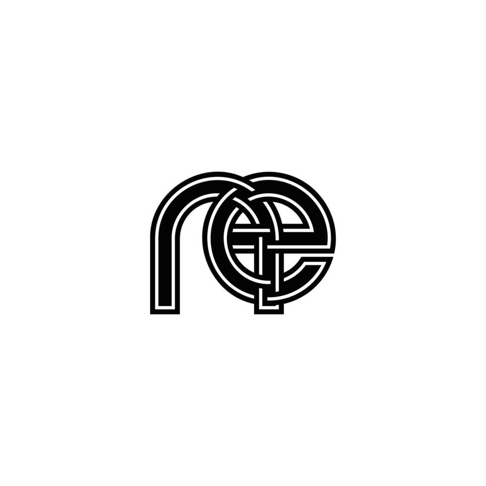 Premium EN NE Initial Monogram Logo for Sale vector