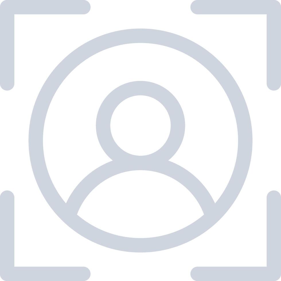 High-Resolution Default Profile Avatar Icon vector