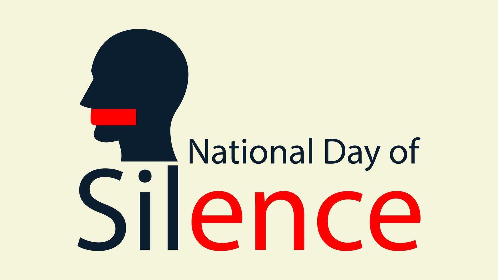 National Day of Silence, Standing Together Against Bullying vector