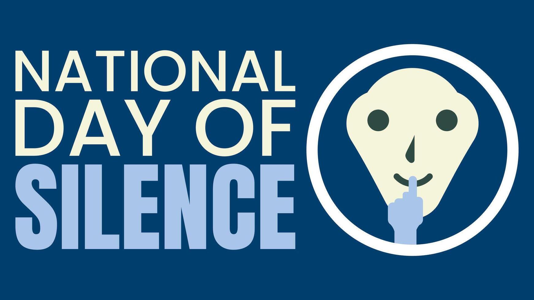 Silence Speaks Volumes, National Day of Silence vector