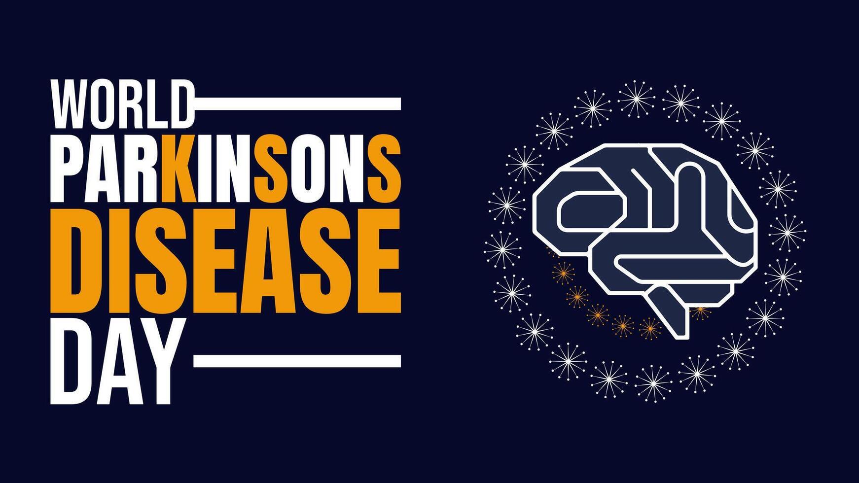 Shining a Light on Parkinsons Support, Research, Cure vector