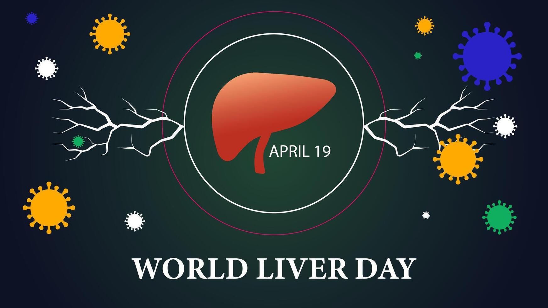 World Liver Day, Protecting Your Liver, Protecting Your Health vector