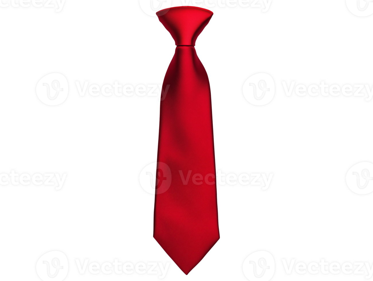 Elegant Red Silk Tie Perfect for Formal Events and Business Attire png