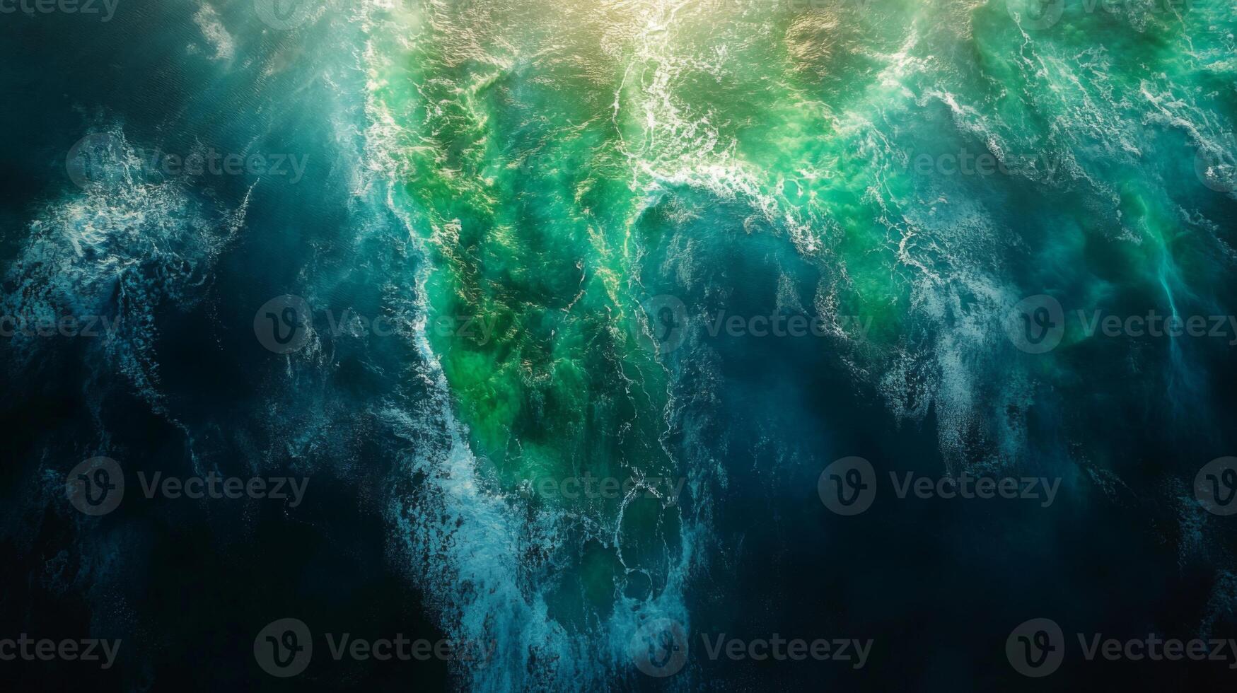 Advanced satellite technology captures detailed views of ocean currents and surface interactions, facilitating effective monitoring. photo
