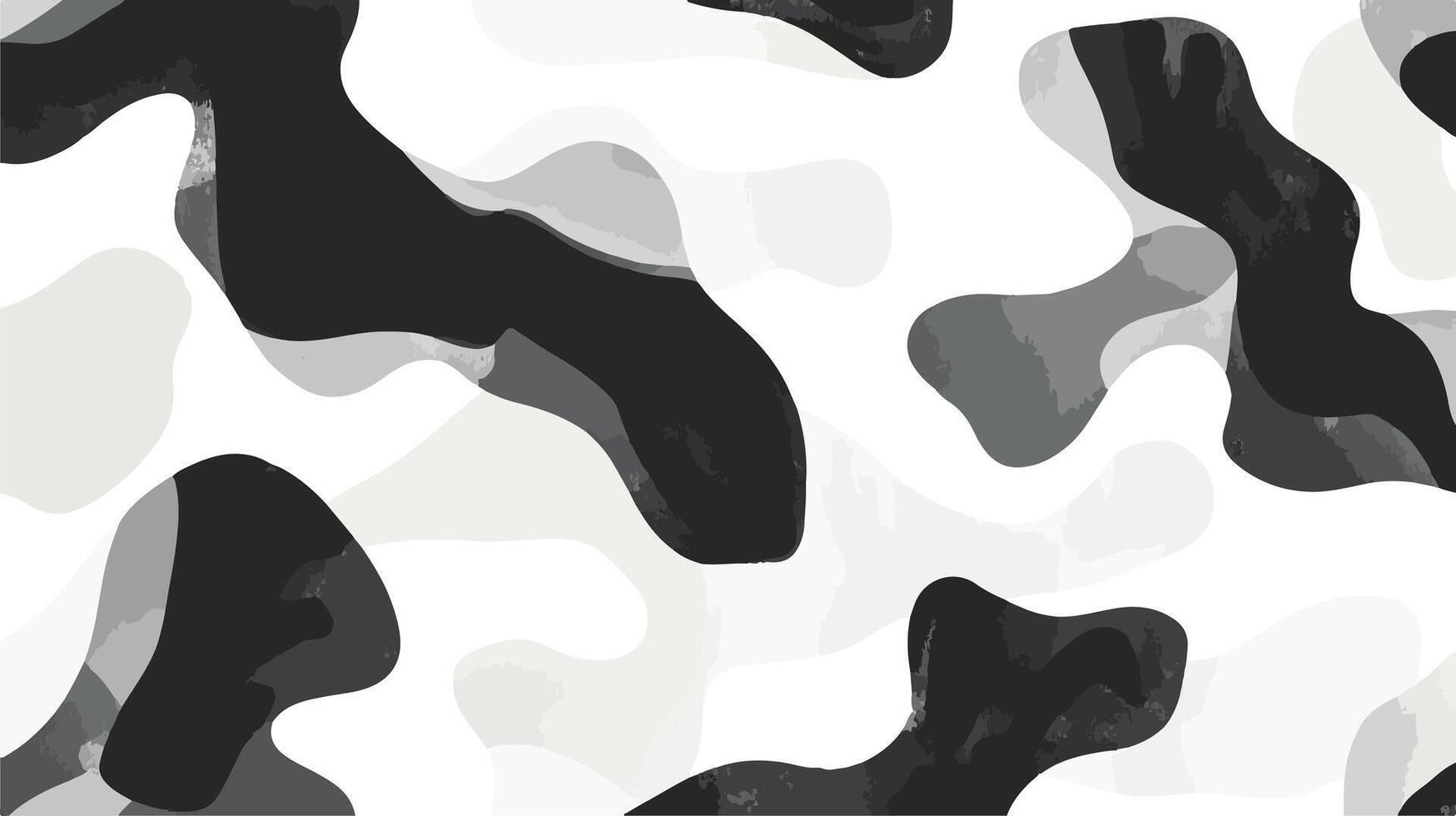 a black and white camouflage pattern vector