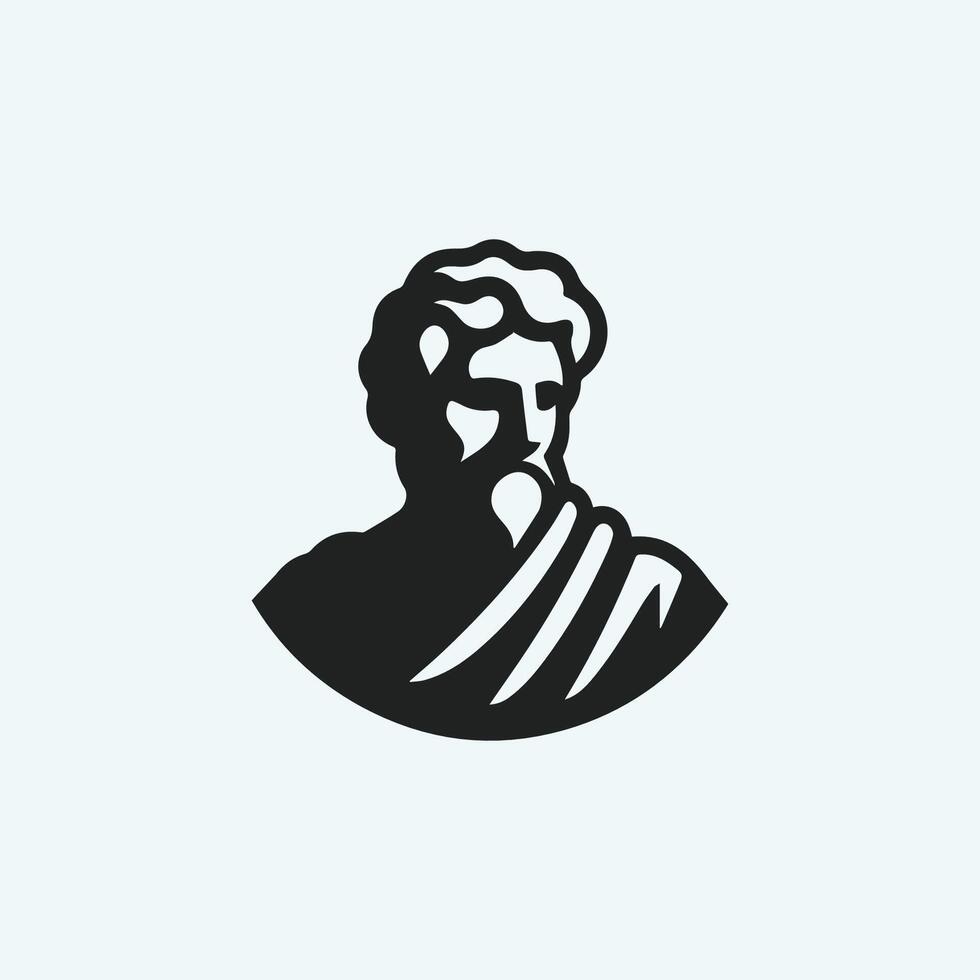 logo for a company called zeus market vector