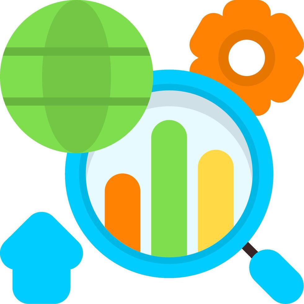 Domain Authority Flat Element Style vector