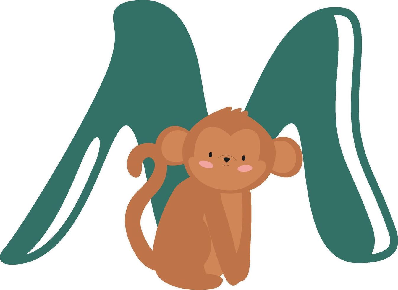 M Alphabet Vecteezy Element Design vector