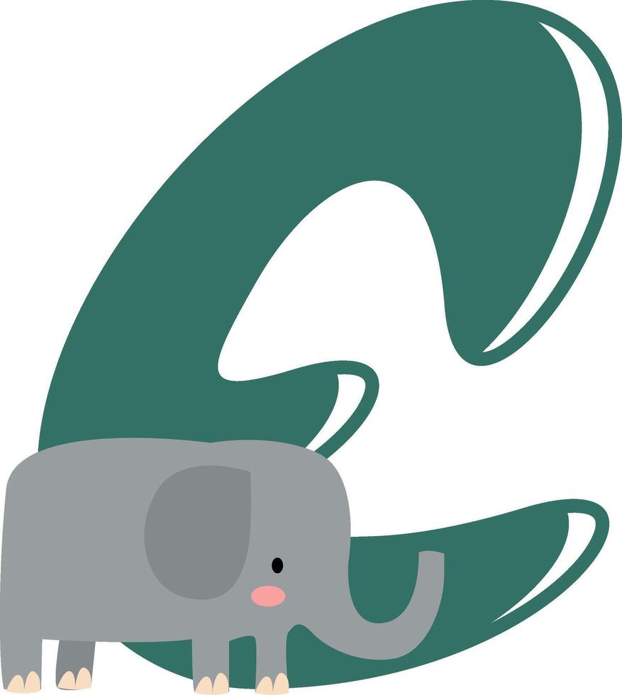 E Alphabet Vecteezy Element Design vector