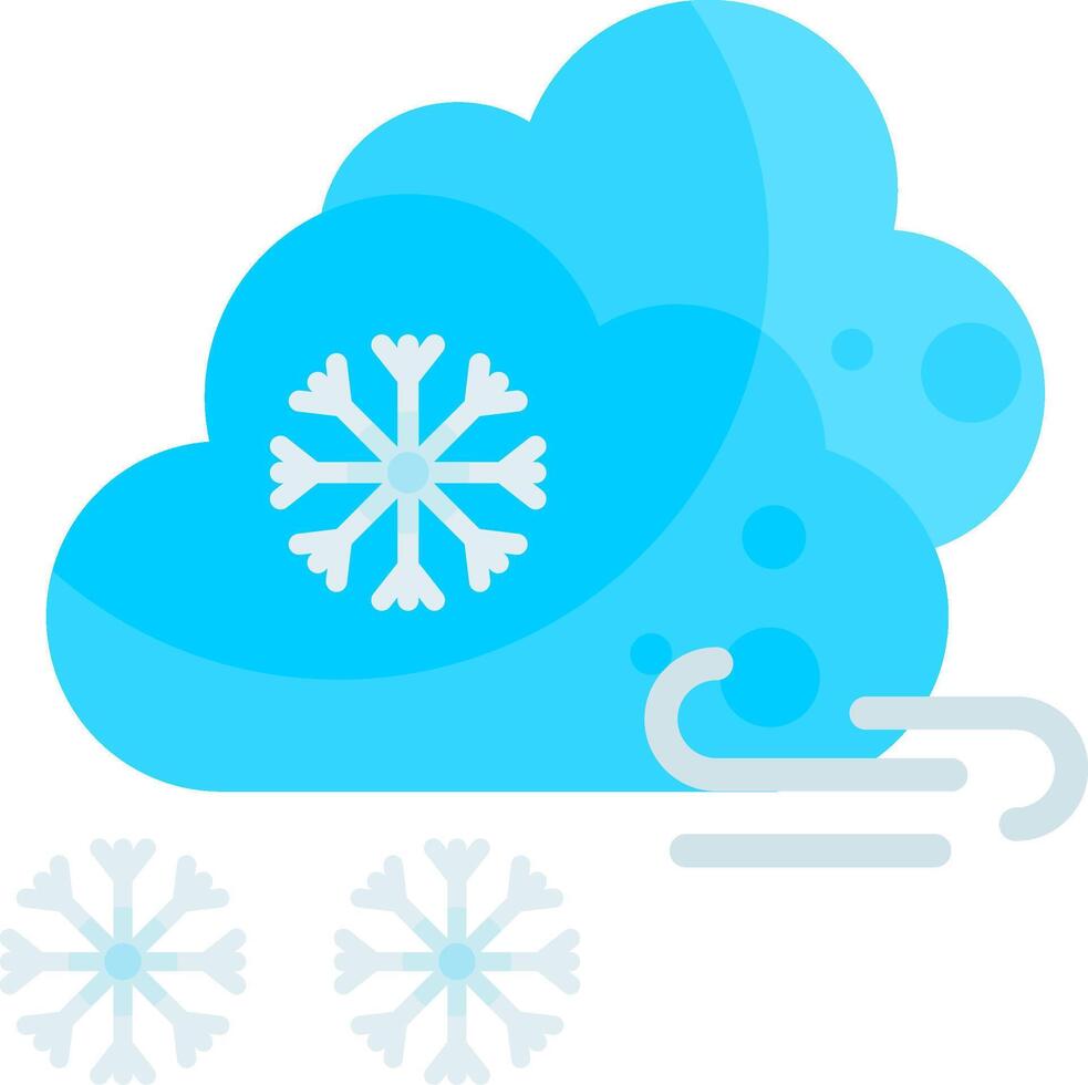 Blizzard Flat Element Style vector