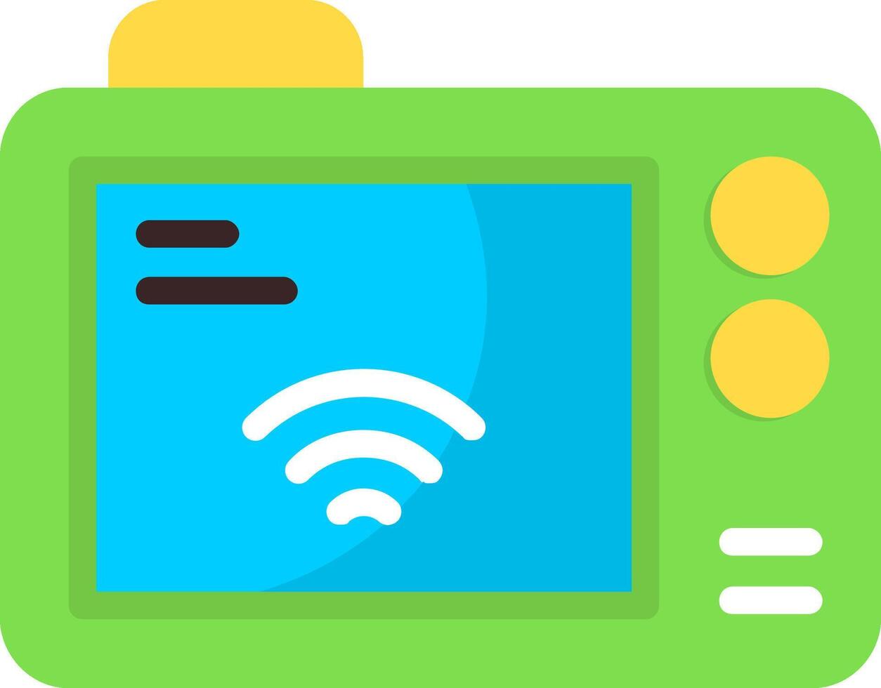 Smart Health Monitor Flat Element Style vector