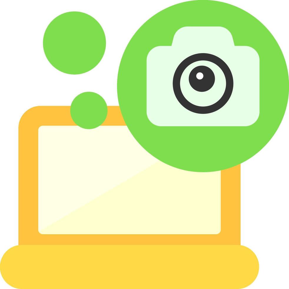Camera Flat Icon Style vector