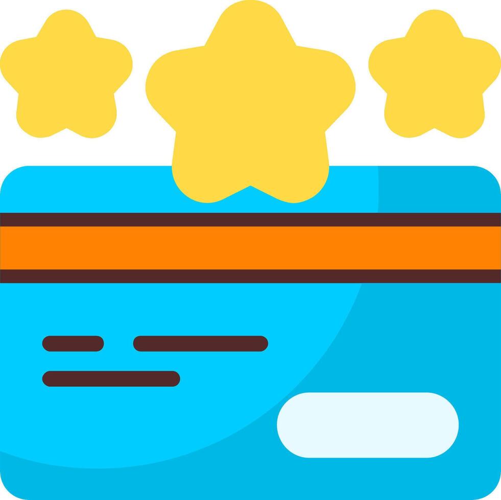 Loyalty Card E Commerce Icon vector