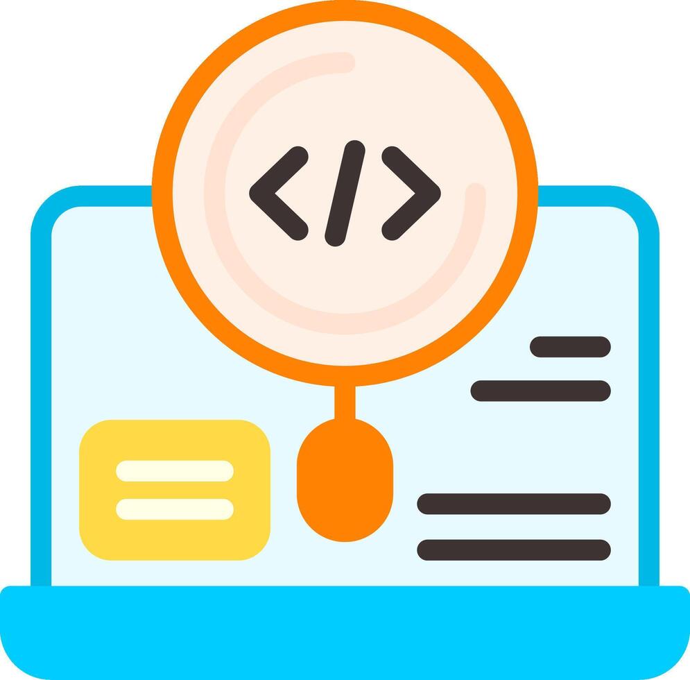 Code Testing Flat Element Style vector