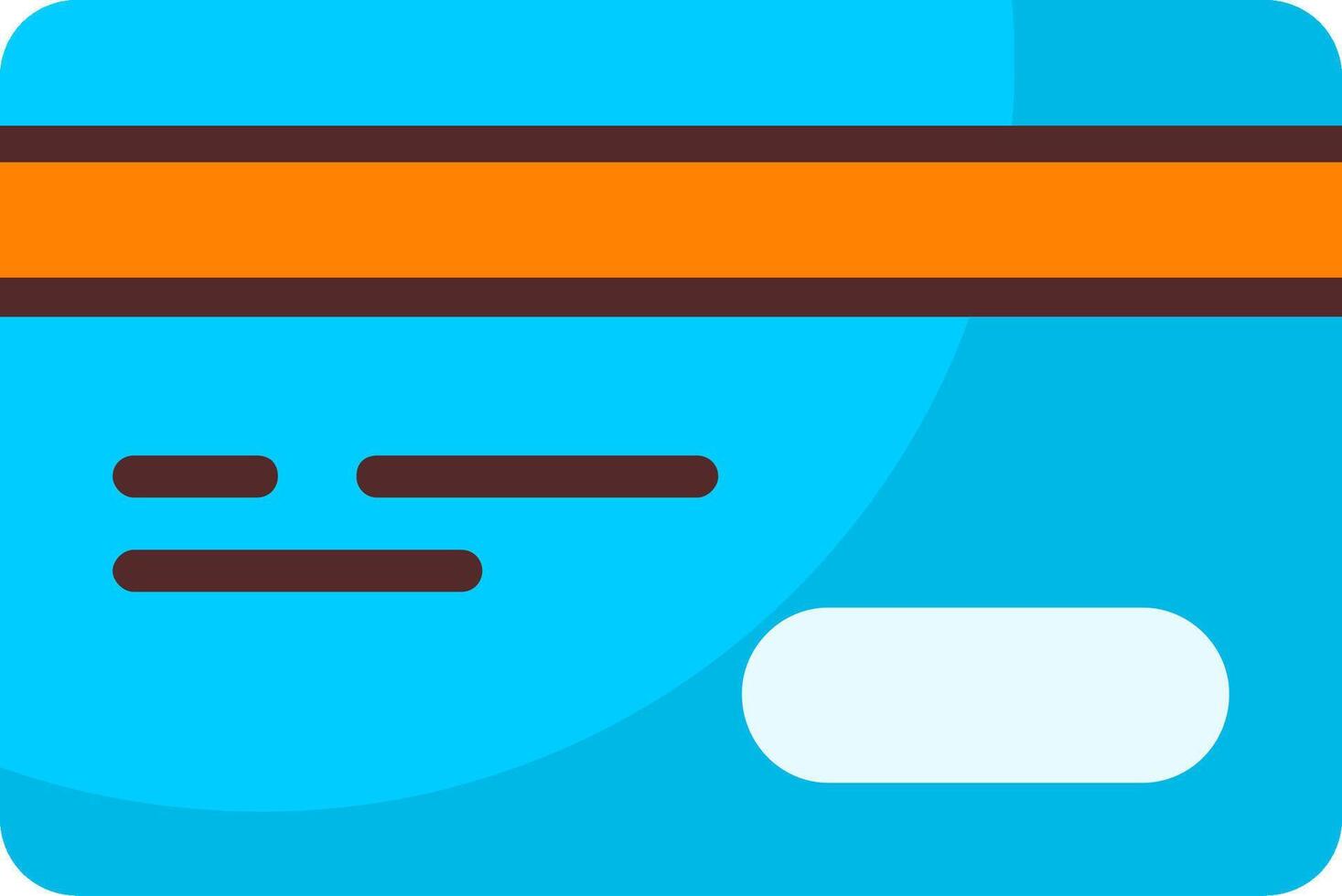 Credit Card E Commerce Icon vector