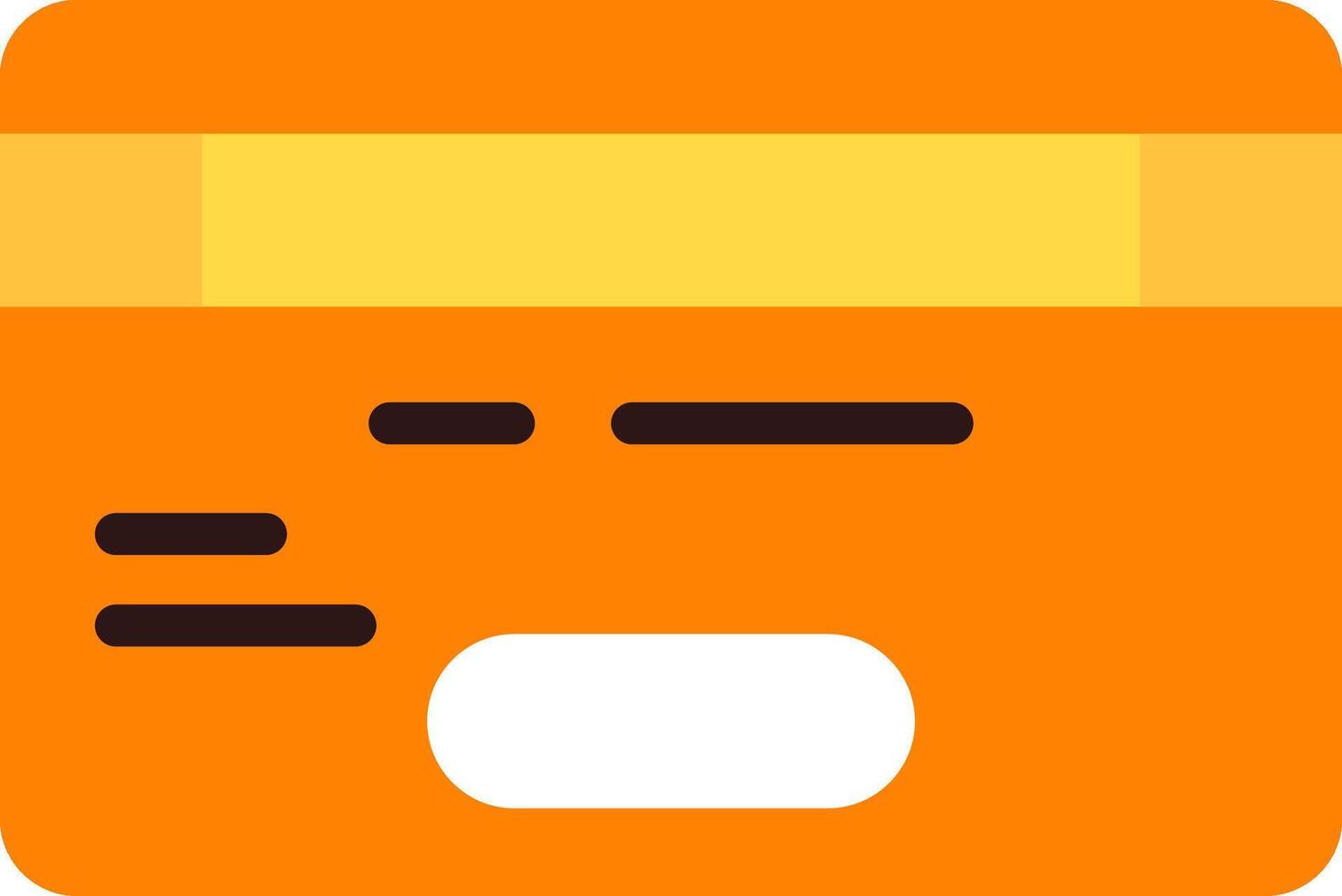 Credit Card Flat Element Style vector