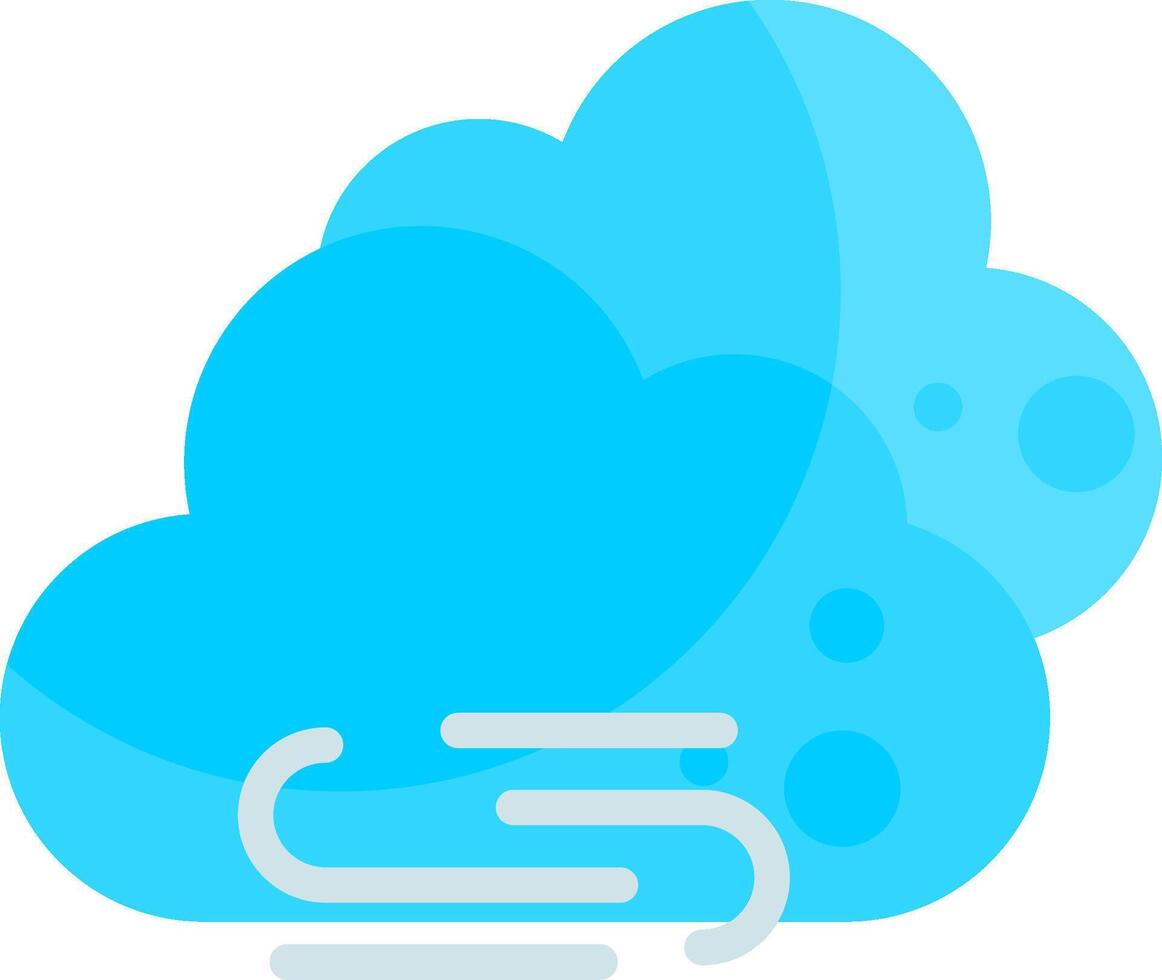 Windy Flat Element Style vector