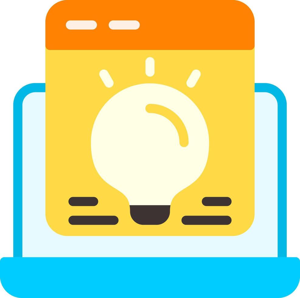 Innovation Flat Element Style vector