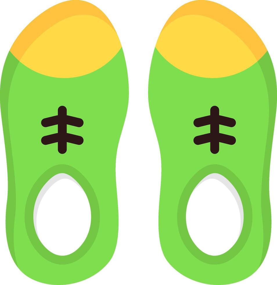 Shoes Flat Element Style vector
