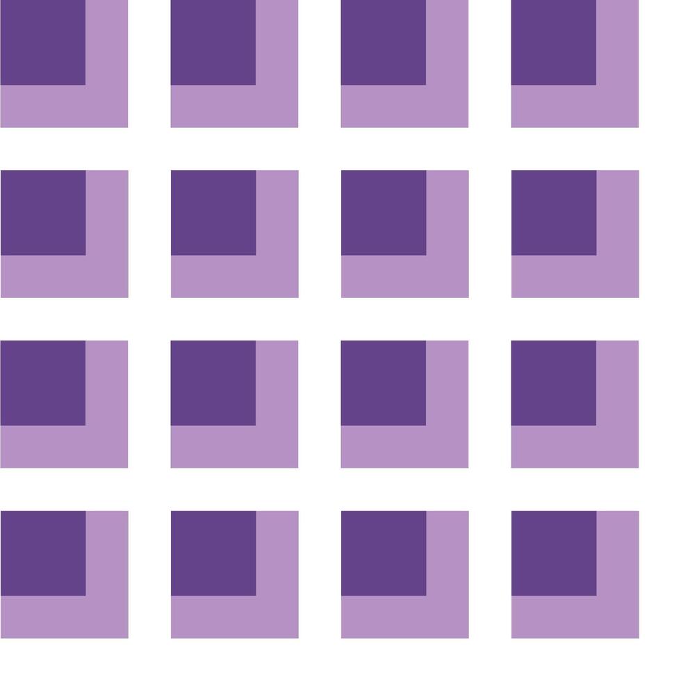 A purple and white square pattern vector