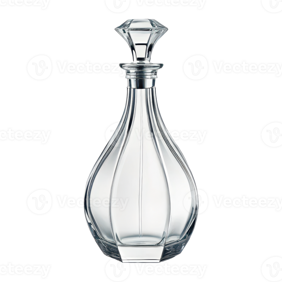 A Sophisticated and Elegant Glass Bottle for Premium Beverages png