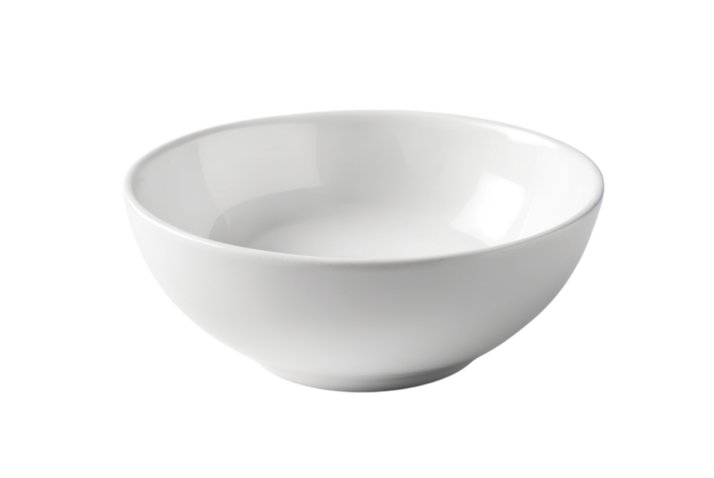 White empty bowl waiting patiently png