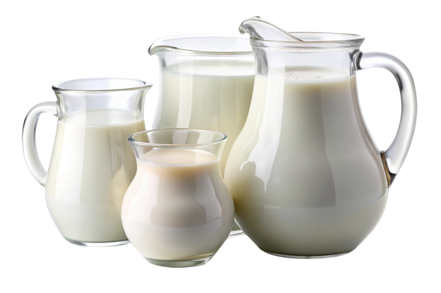 Milk pitchers add elegance to tables png