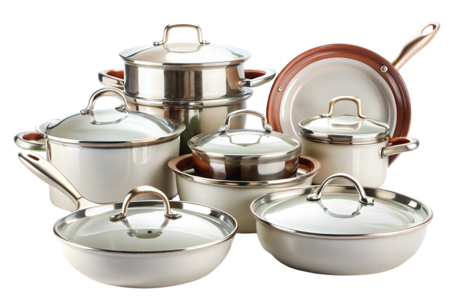 Multi piece set designed for versatile kitchen use png