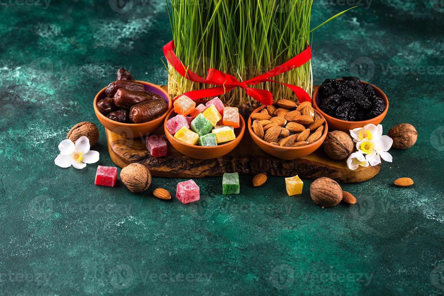 Traditional Azerbaijan spring holiday Novruz concept photo
