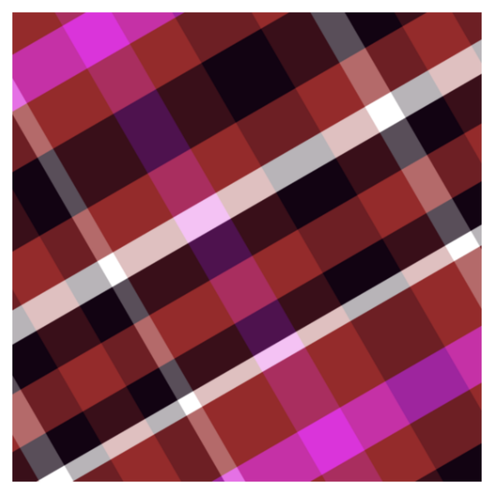 Abstract Diagonal Plaid Pattern with Red Black White and Pink Stripes png