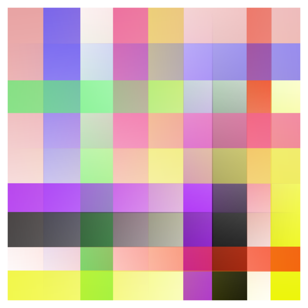 Colorful Abstract Pixelated Pattern png