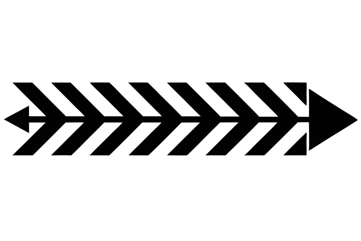 Modern Arrow Graphic Design for Digital Use vector