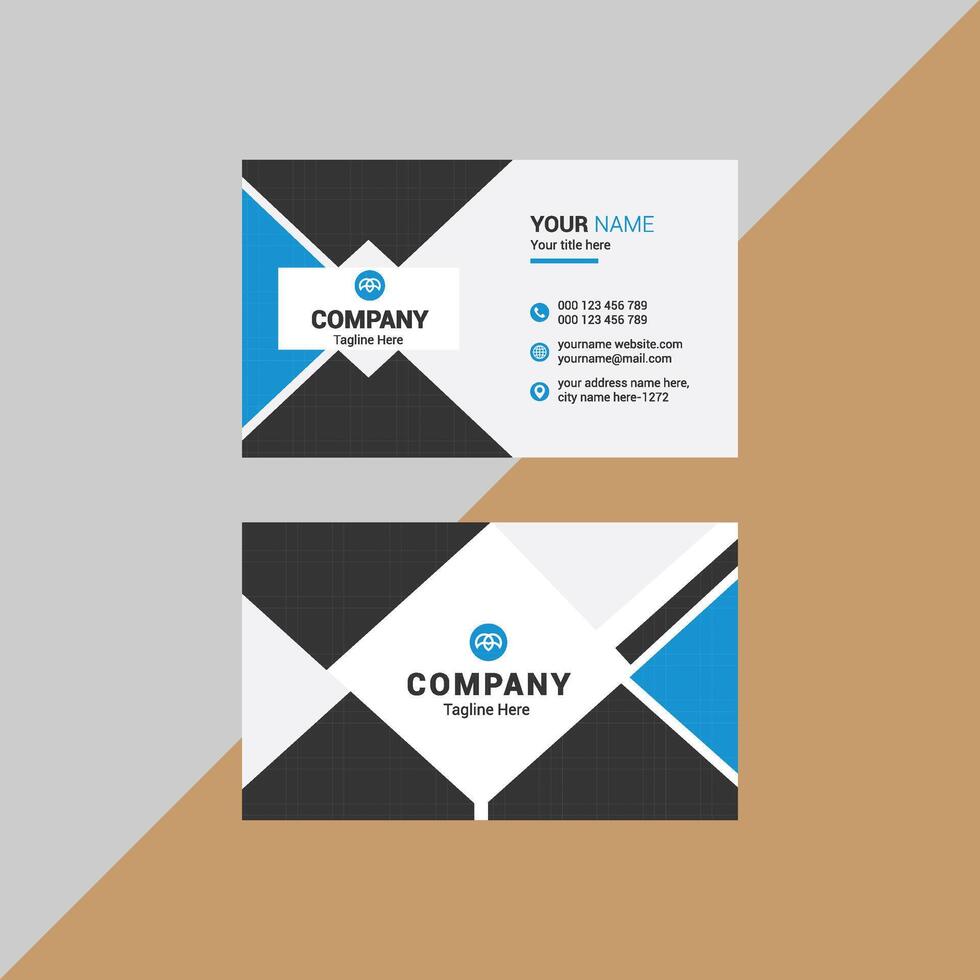 creative business card template vector