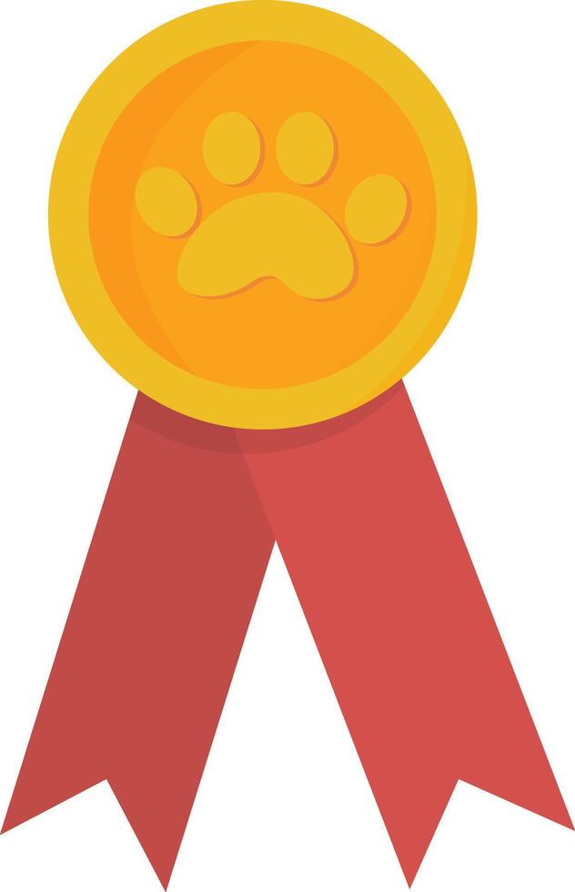Pet Achievement Ribbon vector