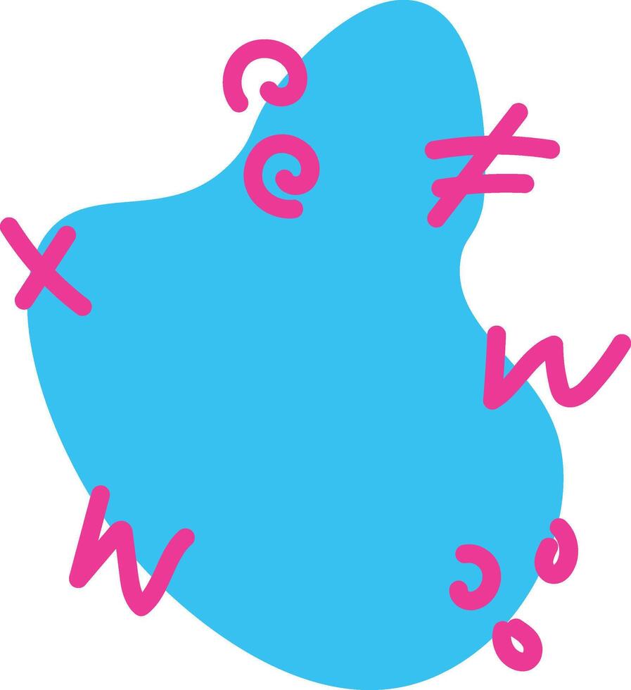 Wavy Organic Shape vector