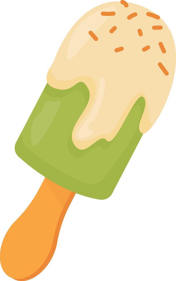Matcha Ice Cream vector