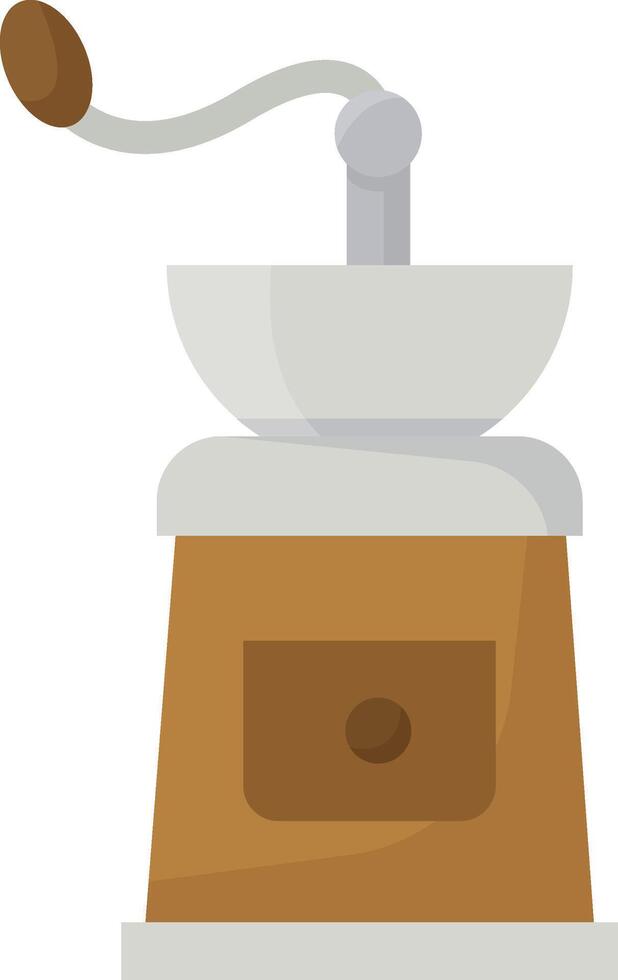 Manual Coffee Grinder vector
