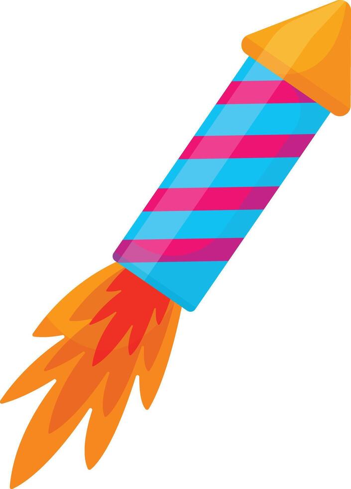 Pink Firework Fountain vector
