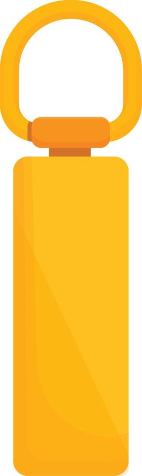 Yellow Keychain Accessory vector