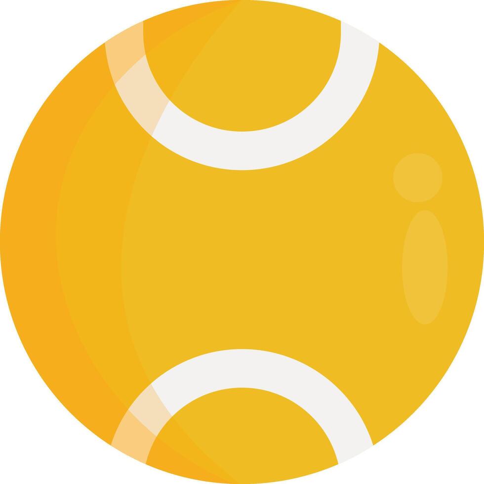 Yellow Dog Ball vector