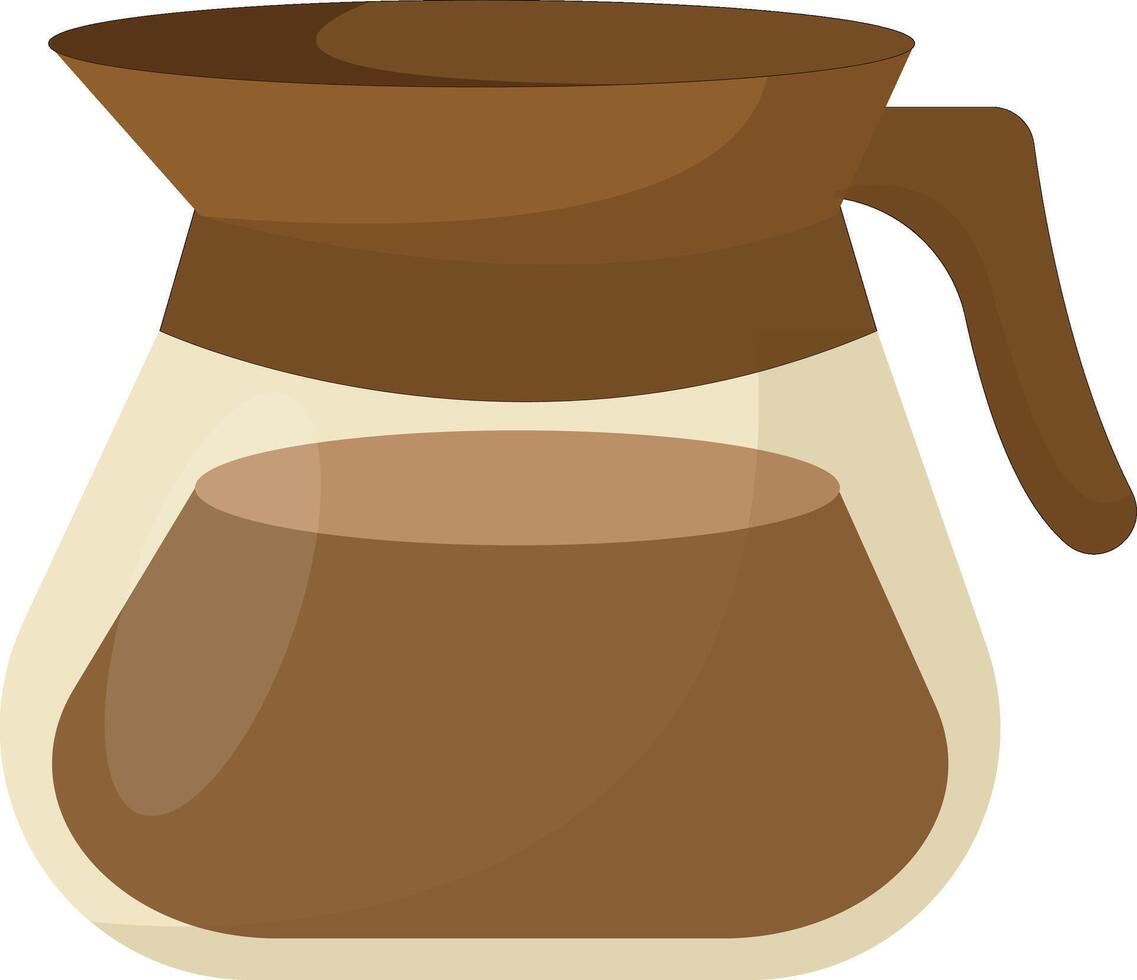 Drip Coffee Pot vector