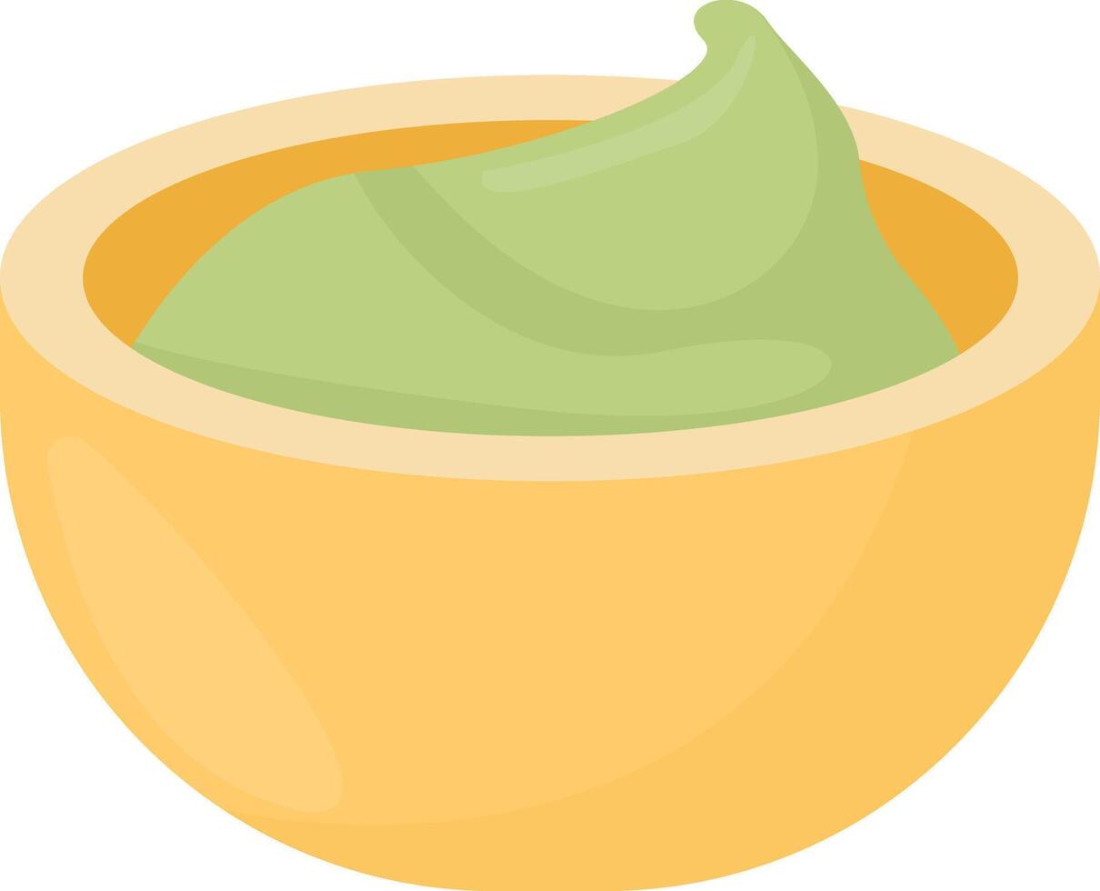 Matcha Tea Bowl vector