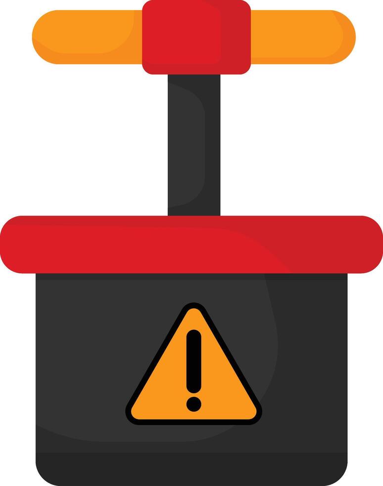 Warning Sign Explosive vector