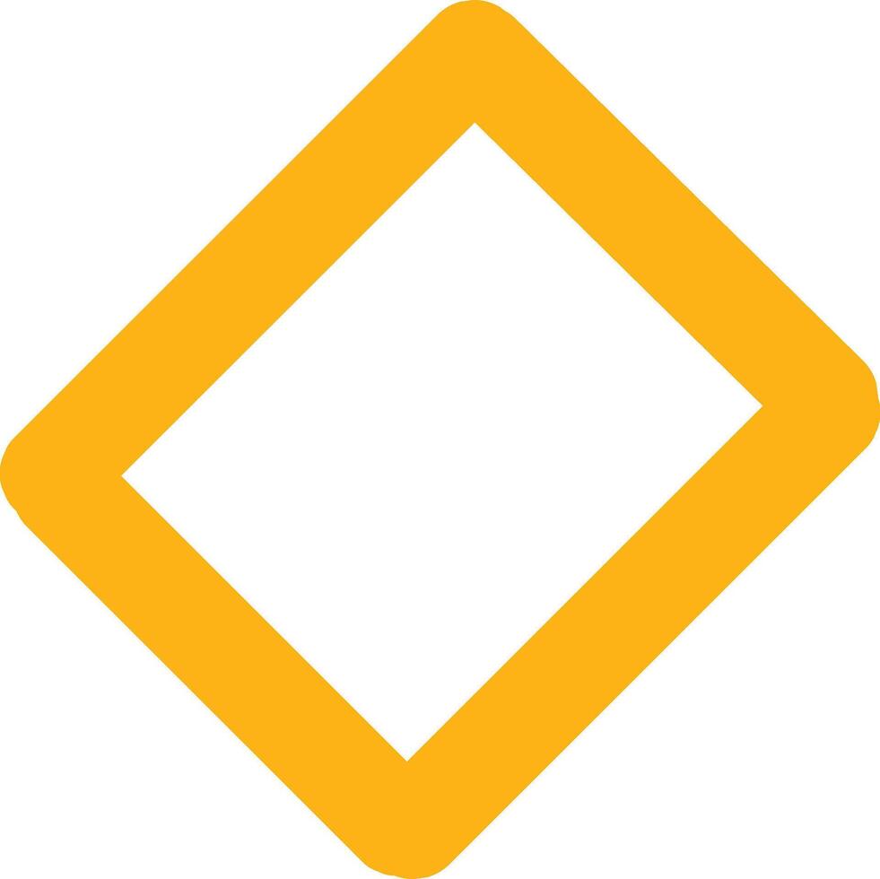 Abstract Diamond Frame vector