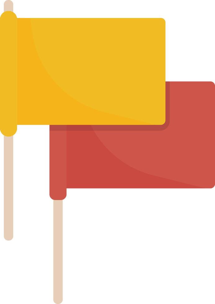 Small Training Flag vector