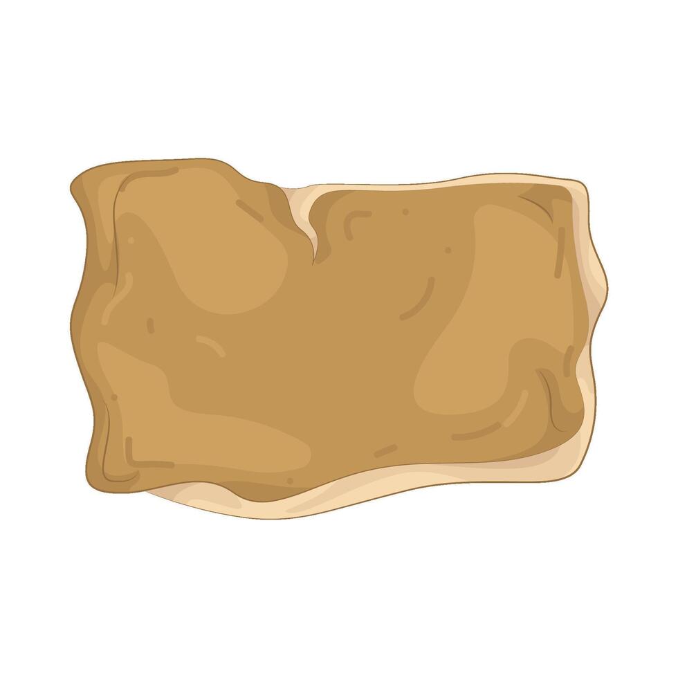 Illustration of Cardboard Sign vector