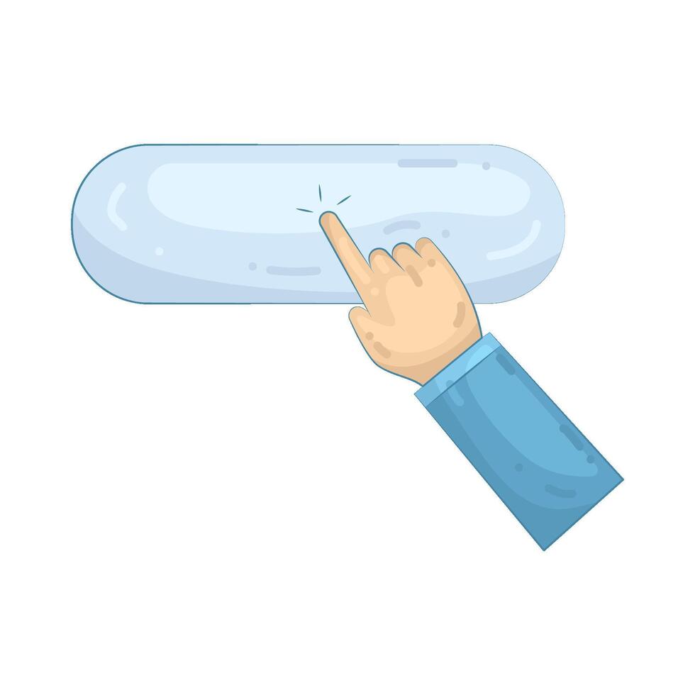 Illustration of Click vector