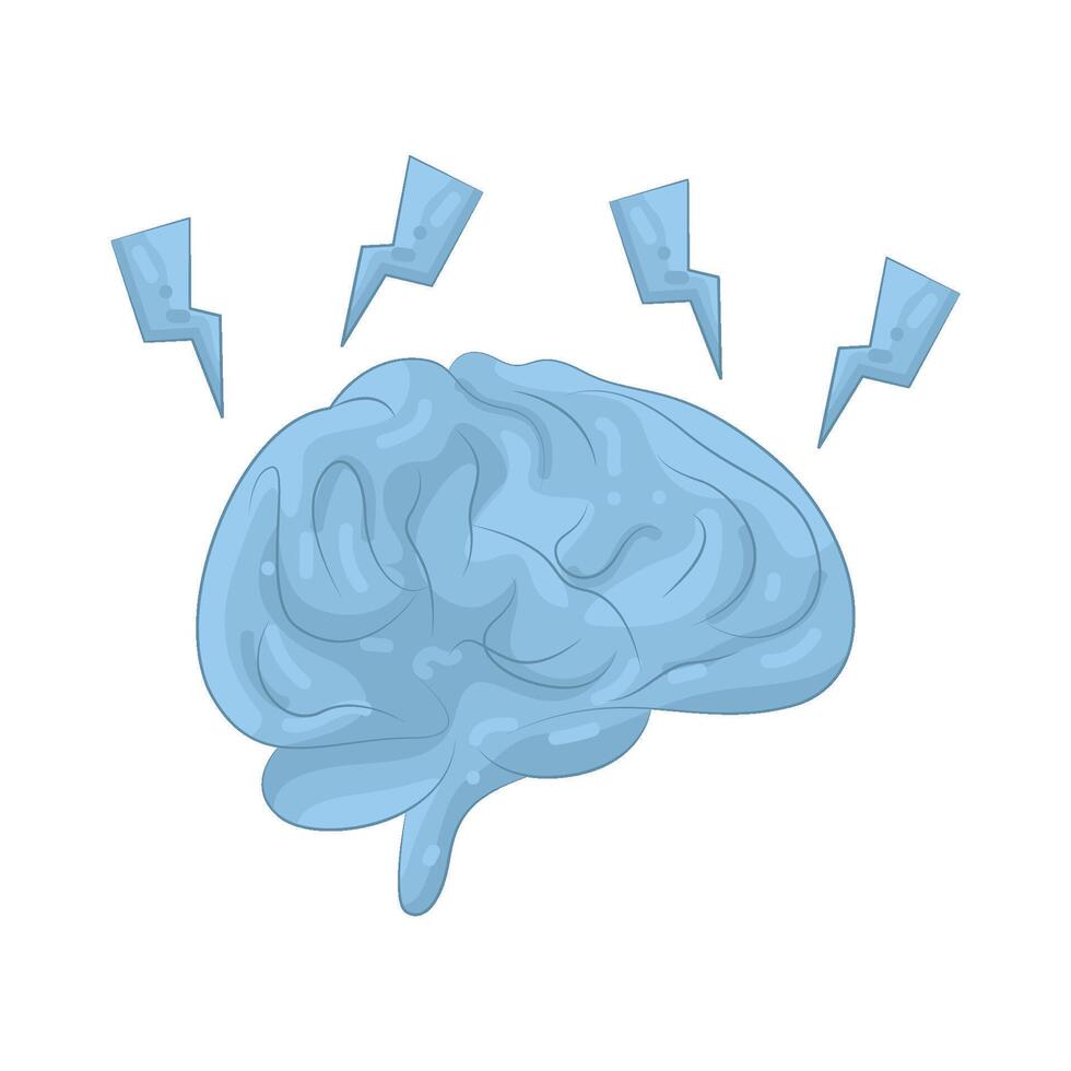 Illustration of Brainstorm vector