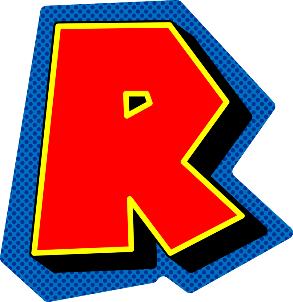 Magazine Ransom Note Cut Out, Letter R png